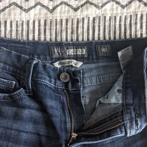 BKE Carter straight leg 30L jeans